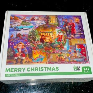 Merry Christmas 1000 piece Jigsaw Puzzle
